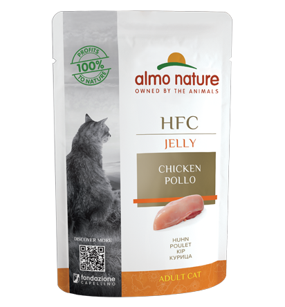 Hfc natvoer kat jelly zakje