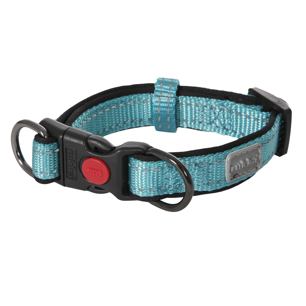 Rukka solid collar | turquoise, maat m 30-50 cm