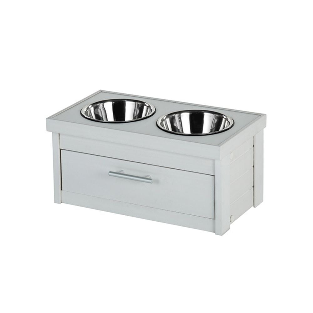 New age pet piedmont pet diner s | antique white