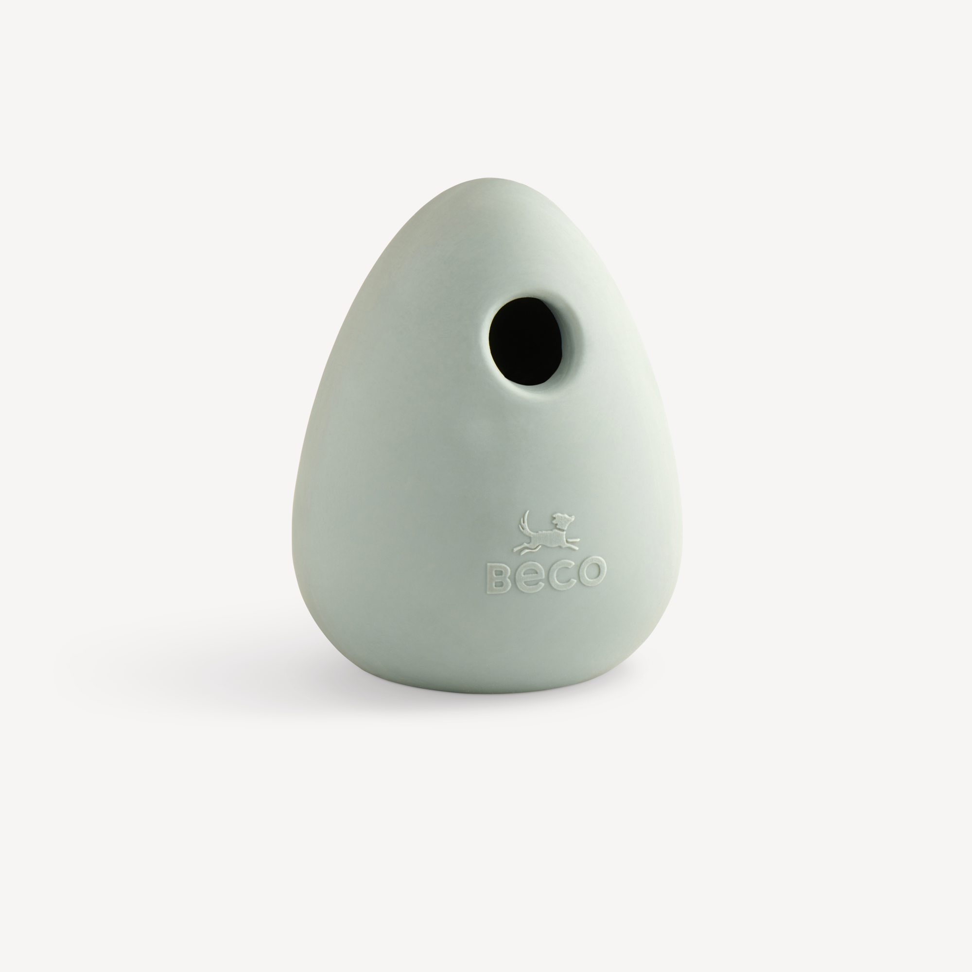 Beco honden speelgoed boredom buster – groen, natuurlijk rubber