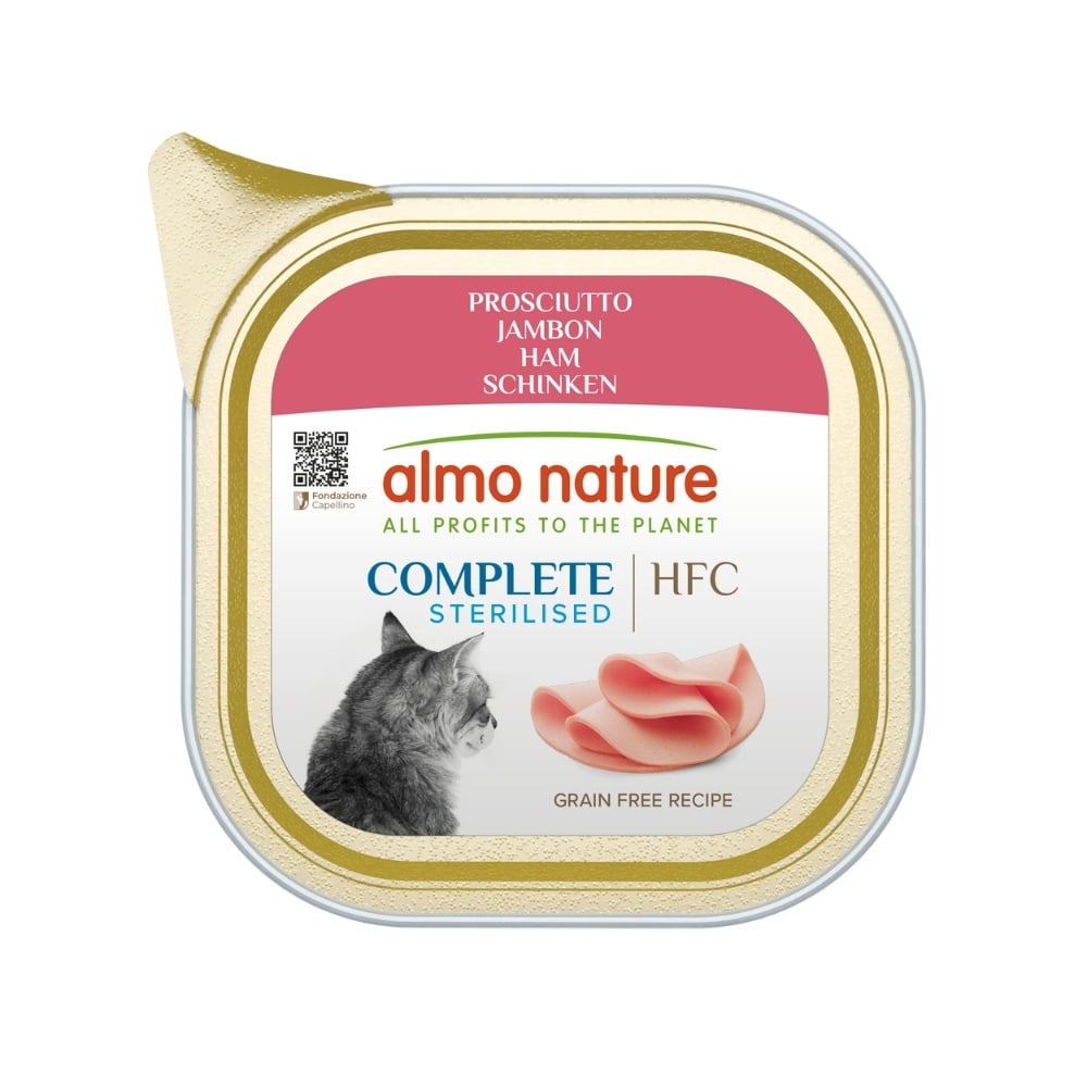 Almo nature hfc compleet natvoer kat sterilised kuipje
