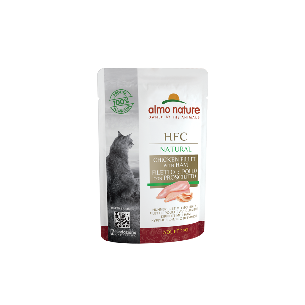 Hfc natvoer kat natural zakje