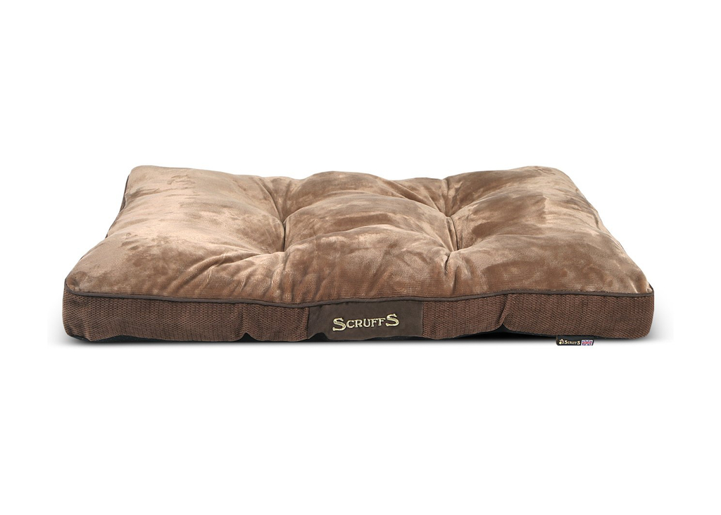 Scruffs chester mattress | chocolade bruin, medium 82 x 58 cm