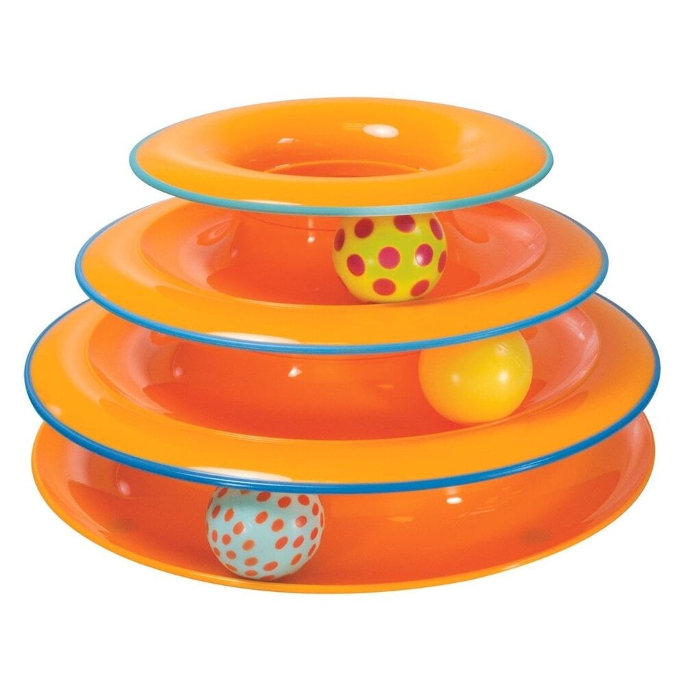 Petstages tower of tracks | interactief speelgoed voor katten