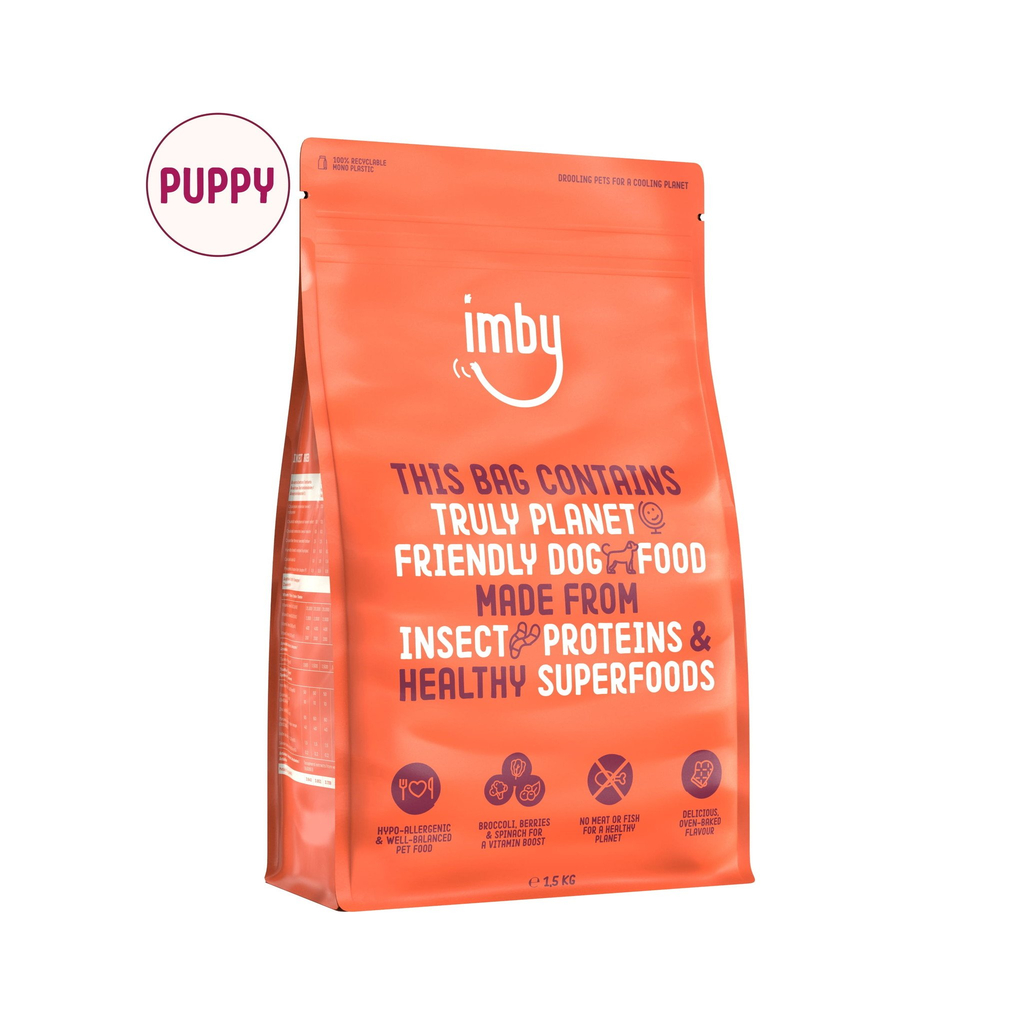 Imby insect-based dry food | puppy - 5kg