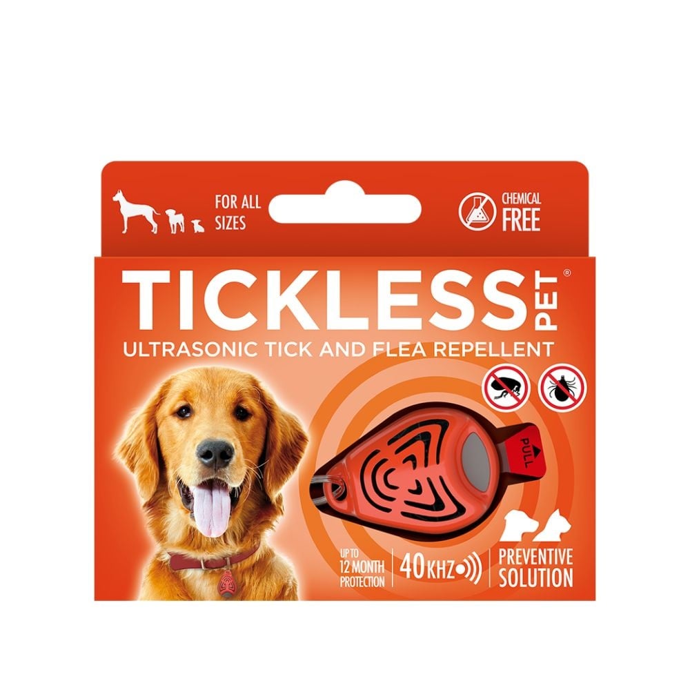 Tickless tickless pet | oranje dierlijk anti-teken accessoire