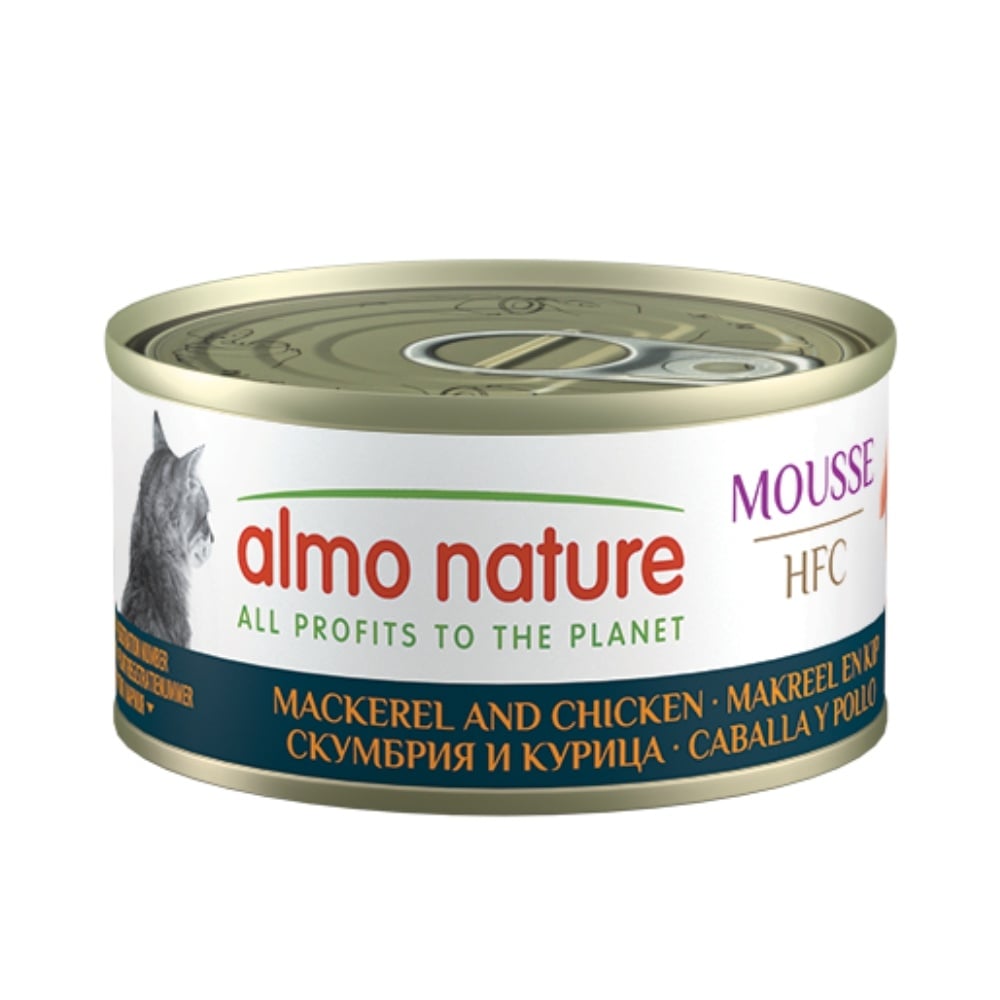 Almo nature hfc natvoer kat mousse blik