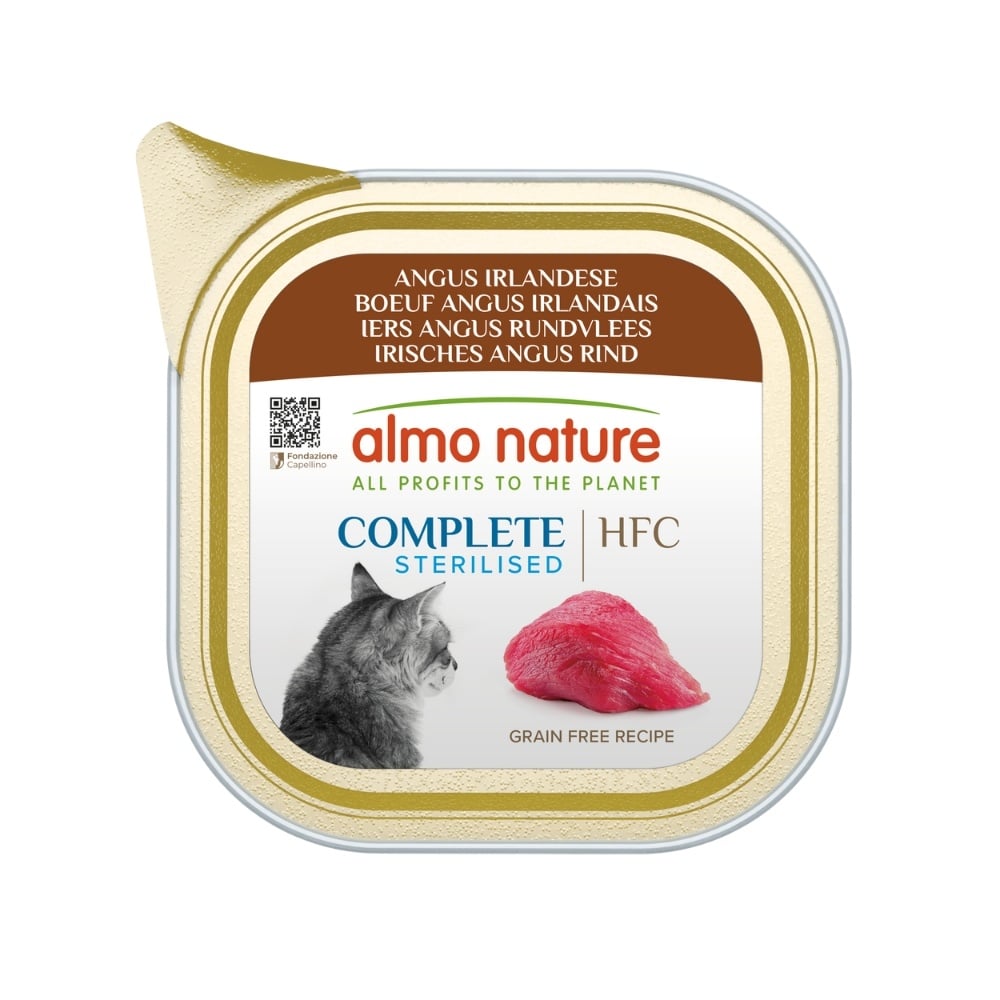 Almo nature hfc compleet natvoer kat sterilised kuipje
