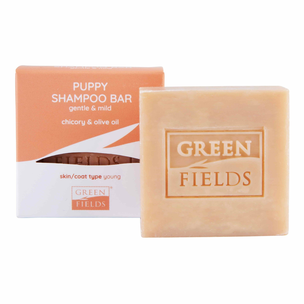 Greenfields puppy shampoo bar | natuurlijke verzorging voor pups
