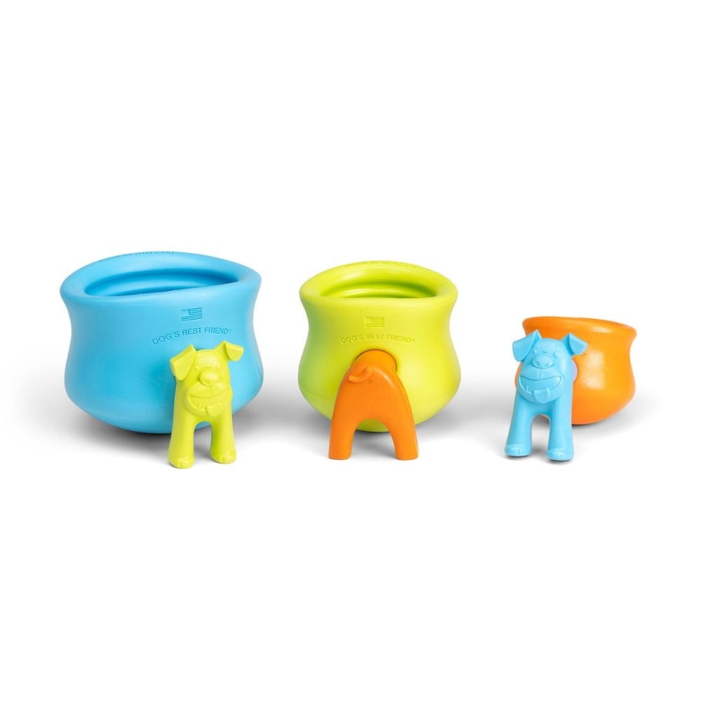 West paw toppl stopper 2-pack | tangerine