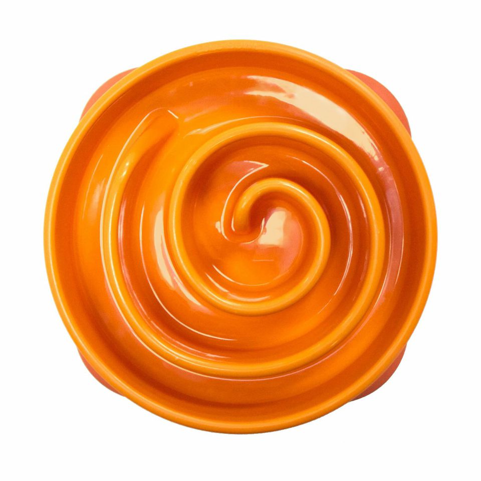 Outward hound fun feeder slo bowl | oranje 2 cups - 475 ml