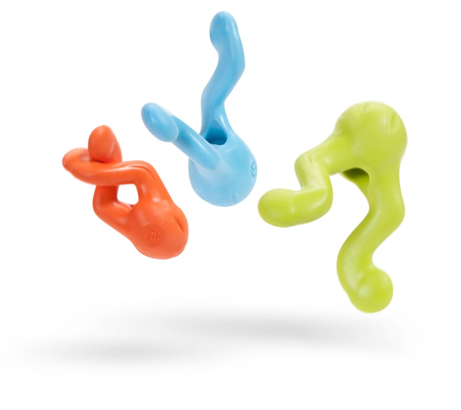 West paw zogoflex tizzi | aqua blauw, maat small - 12 cm