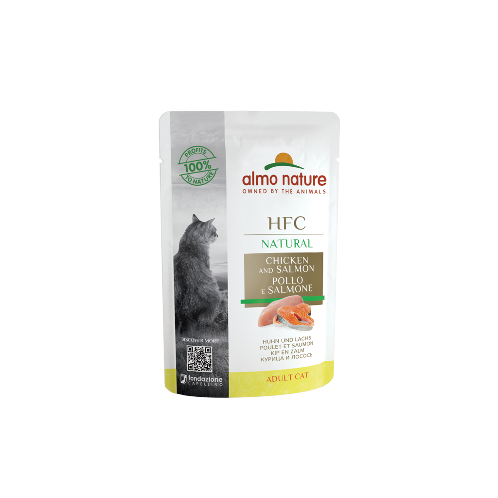 Hfc natvoer kat natural zakje