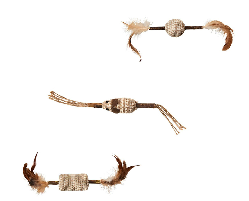Spot silver vine cat toys sisal stick | assorted