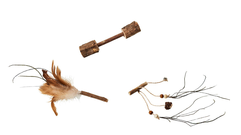 Spot silver vine cat toys assorted | medium - 20 cm
