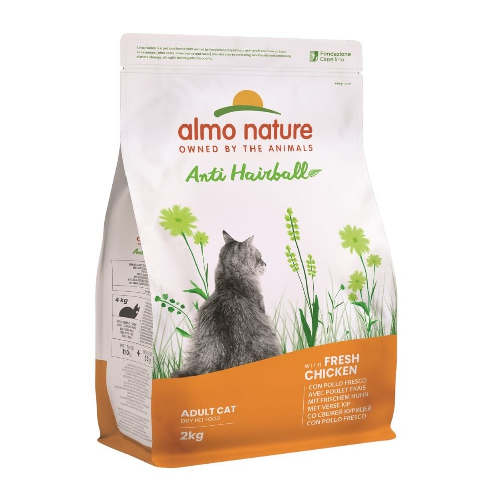 Anti-hairball droogvoer kat zalm kip