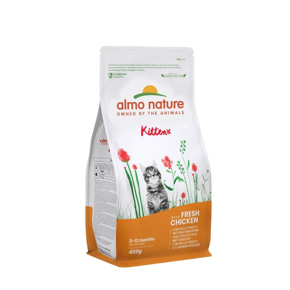 Holistic droogvoer kat kitten met kip