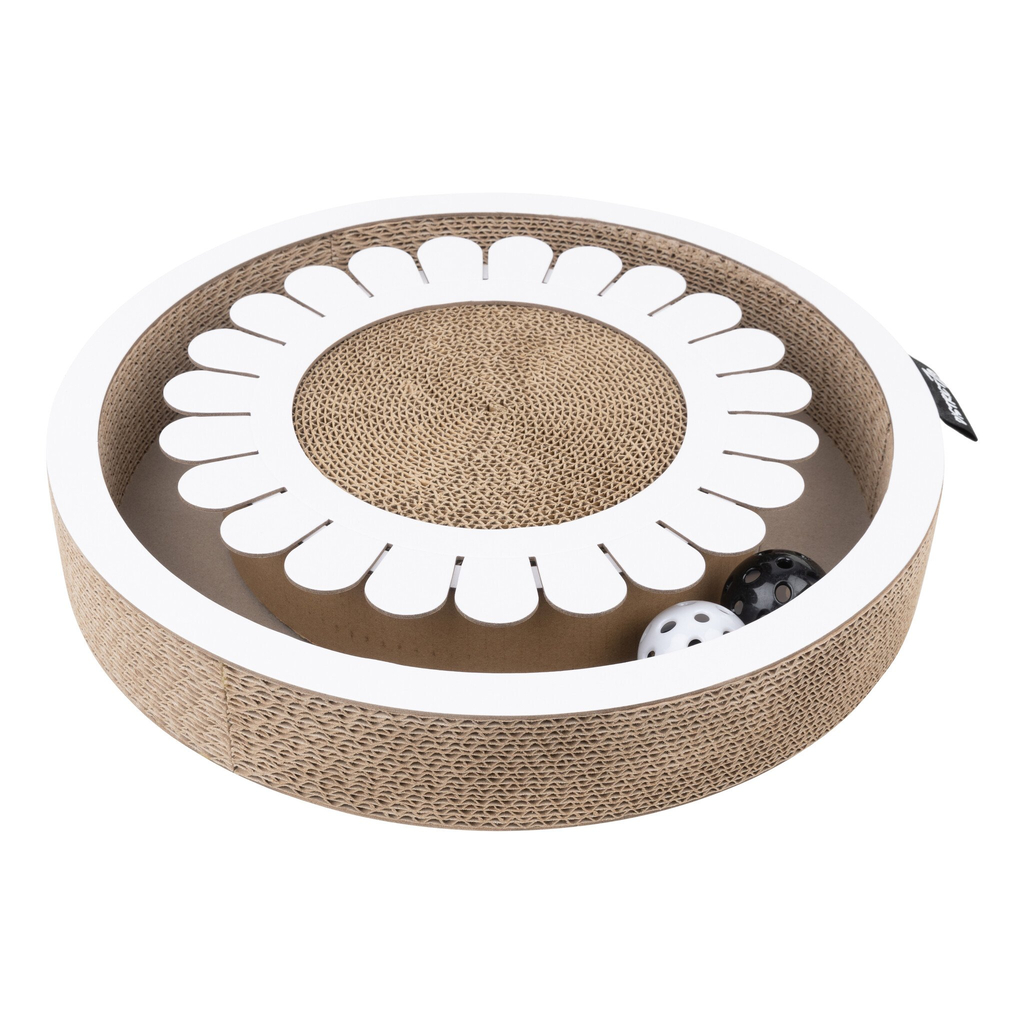 District 70 bloom krabspeelgoed | wit 36 x 36 x 6 cm