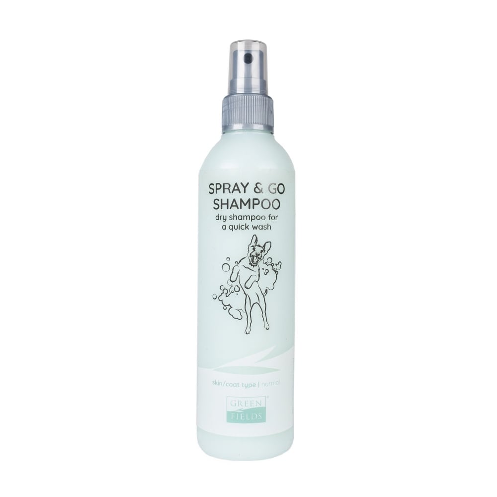 Greenfields droogshampoo voor honden | spray & go 250 ml