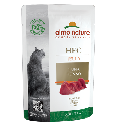 Hfc natvoer kat jelly zakje