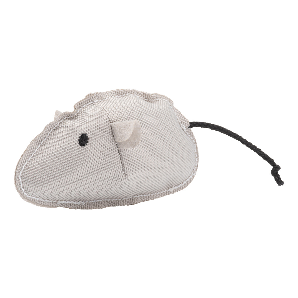 Plush catnip mouse toy