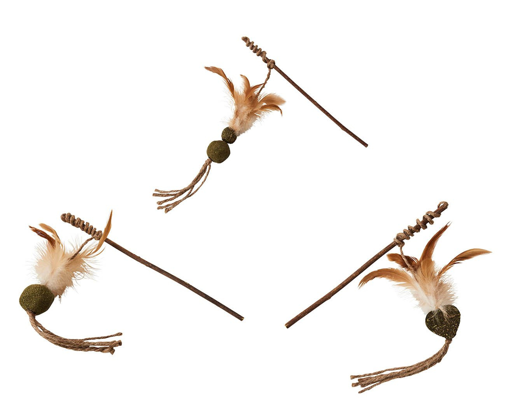 Spot silver vine teaser wand toy | assorted