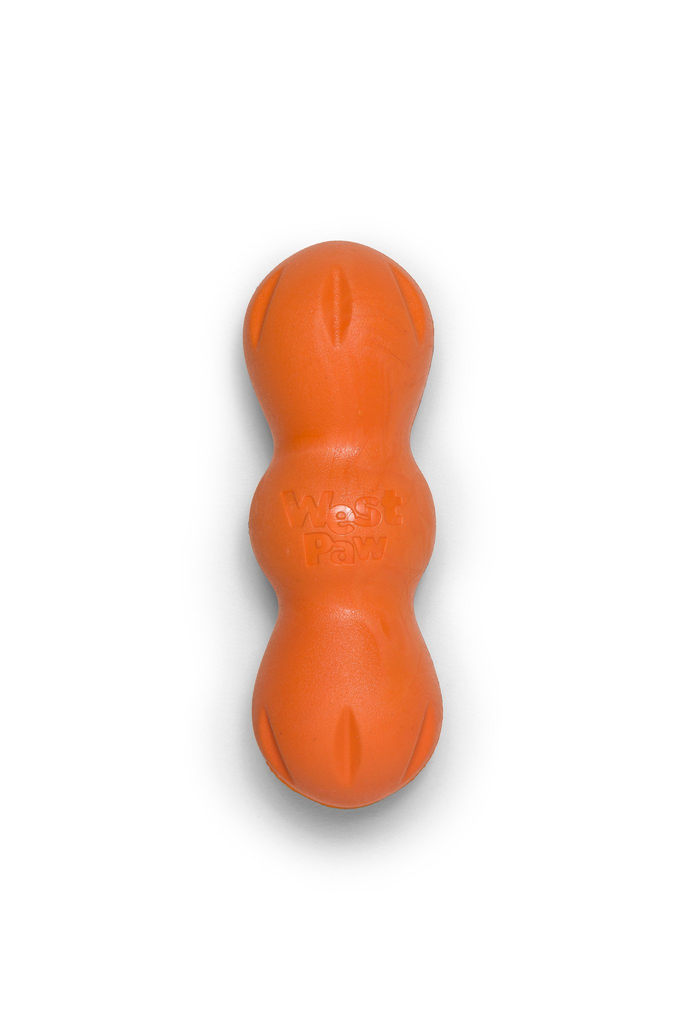 West paw zogoflex rumpus | tangerine oranje, small - 13 cm
