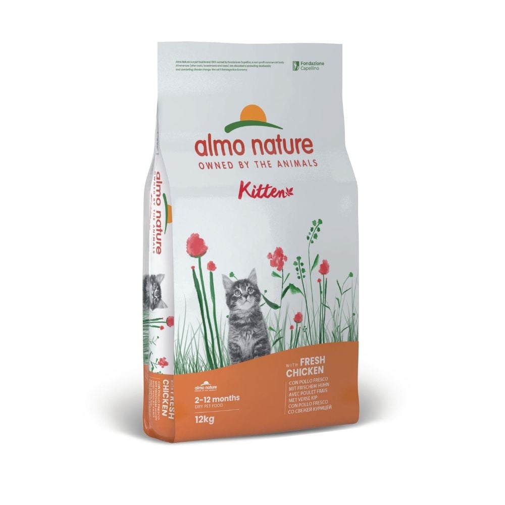 Holistic droogvoer kat kitten met kip