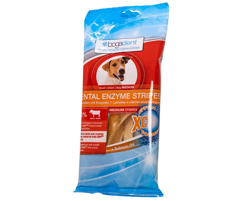 Bogadent hond dental enzyme stripes