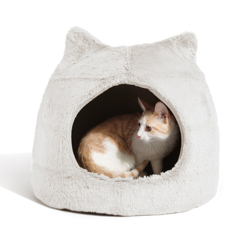 Petstages meow hut | ivory kattenhuis