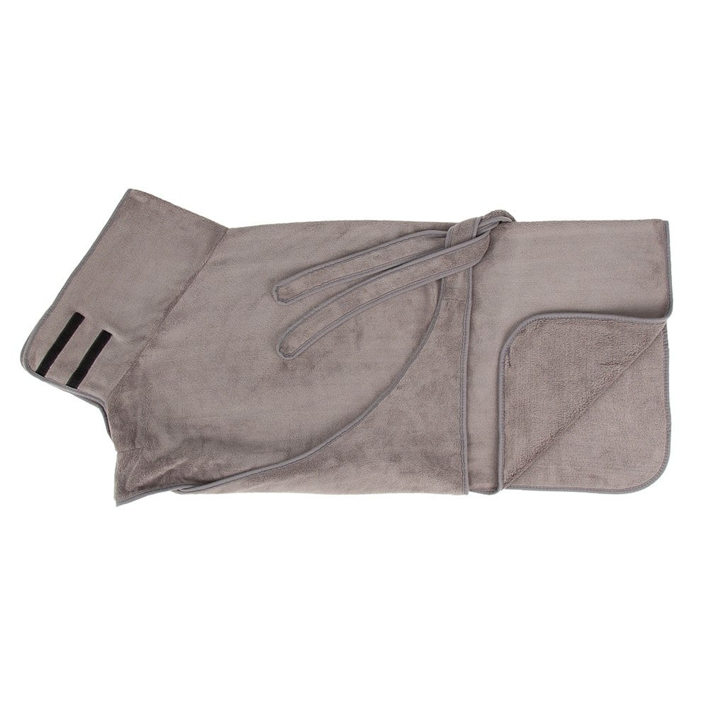 Scruffs expedition dog drying coat | grey, maat m