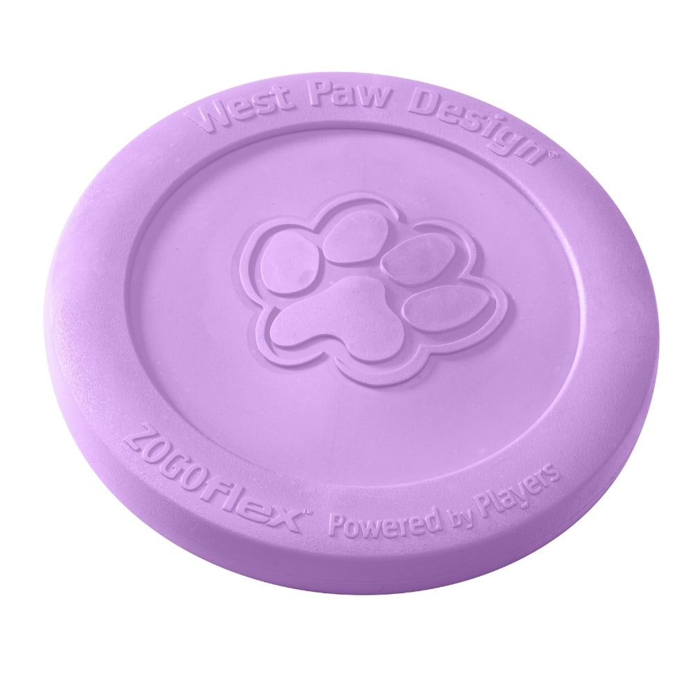 West paw zogoflex zisc frisbee | lavendel, maat small 16 cm