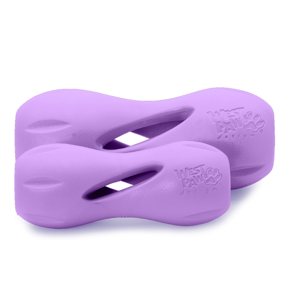 West paw hondenknuffel qwizl s/l – lavendel 14×14 cm