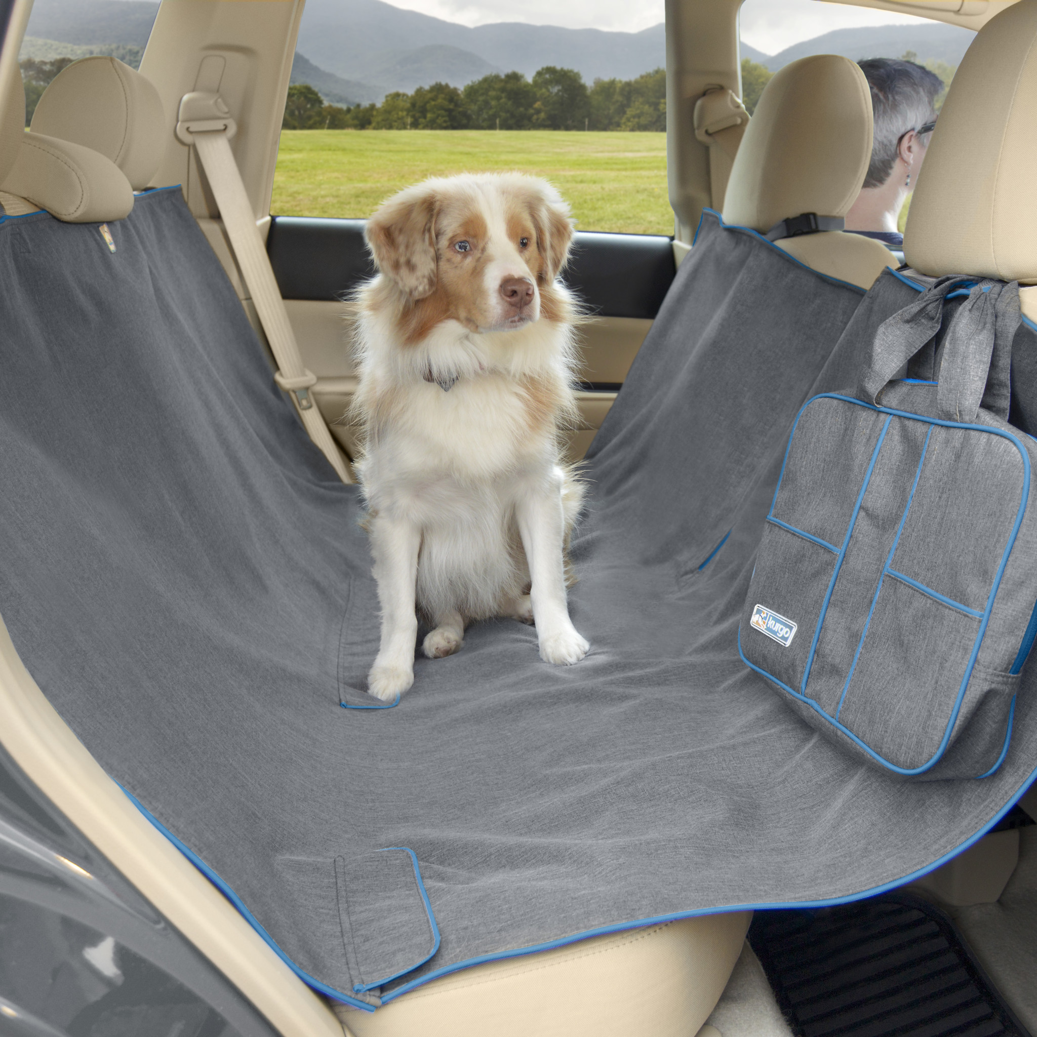 Kurgo honden hangmat heather hammock – houd auto schoon