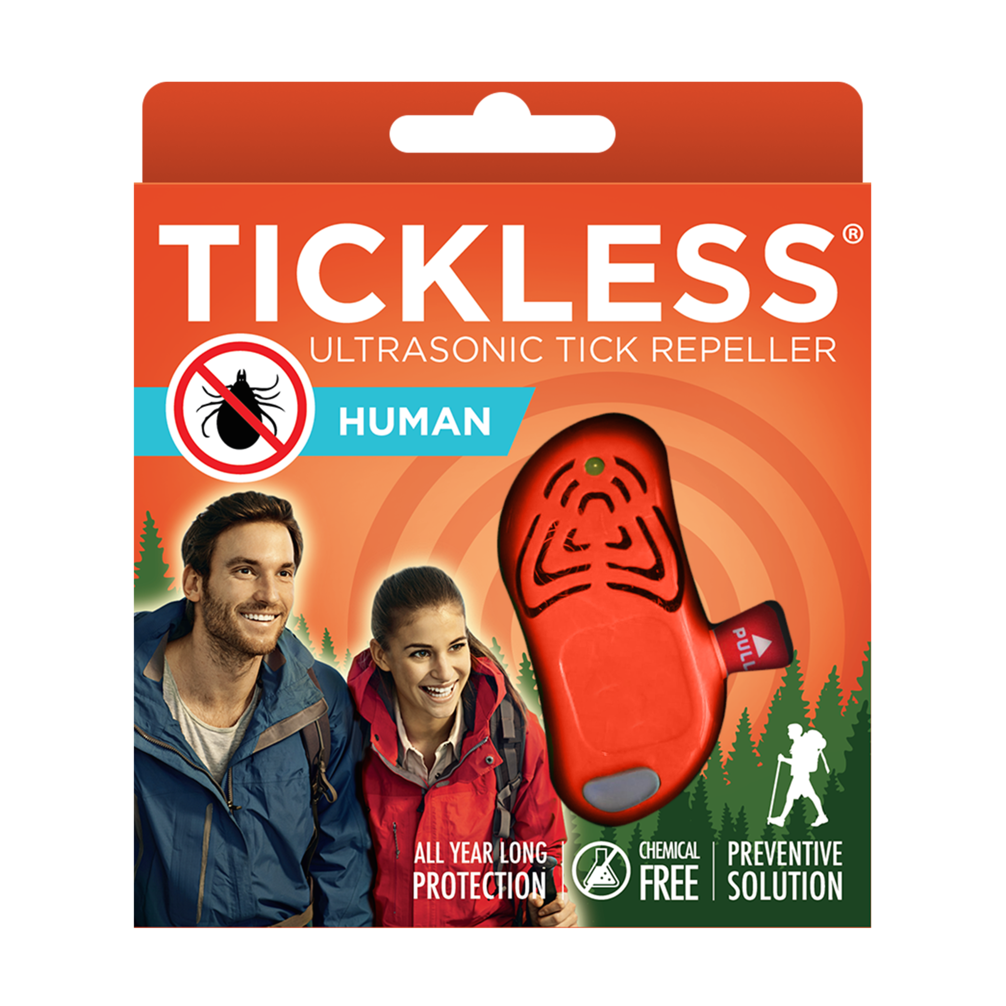 Tickless tekenbestrijdsysteem tickless human – ultrasoon, vrij van chemicaliën