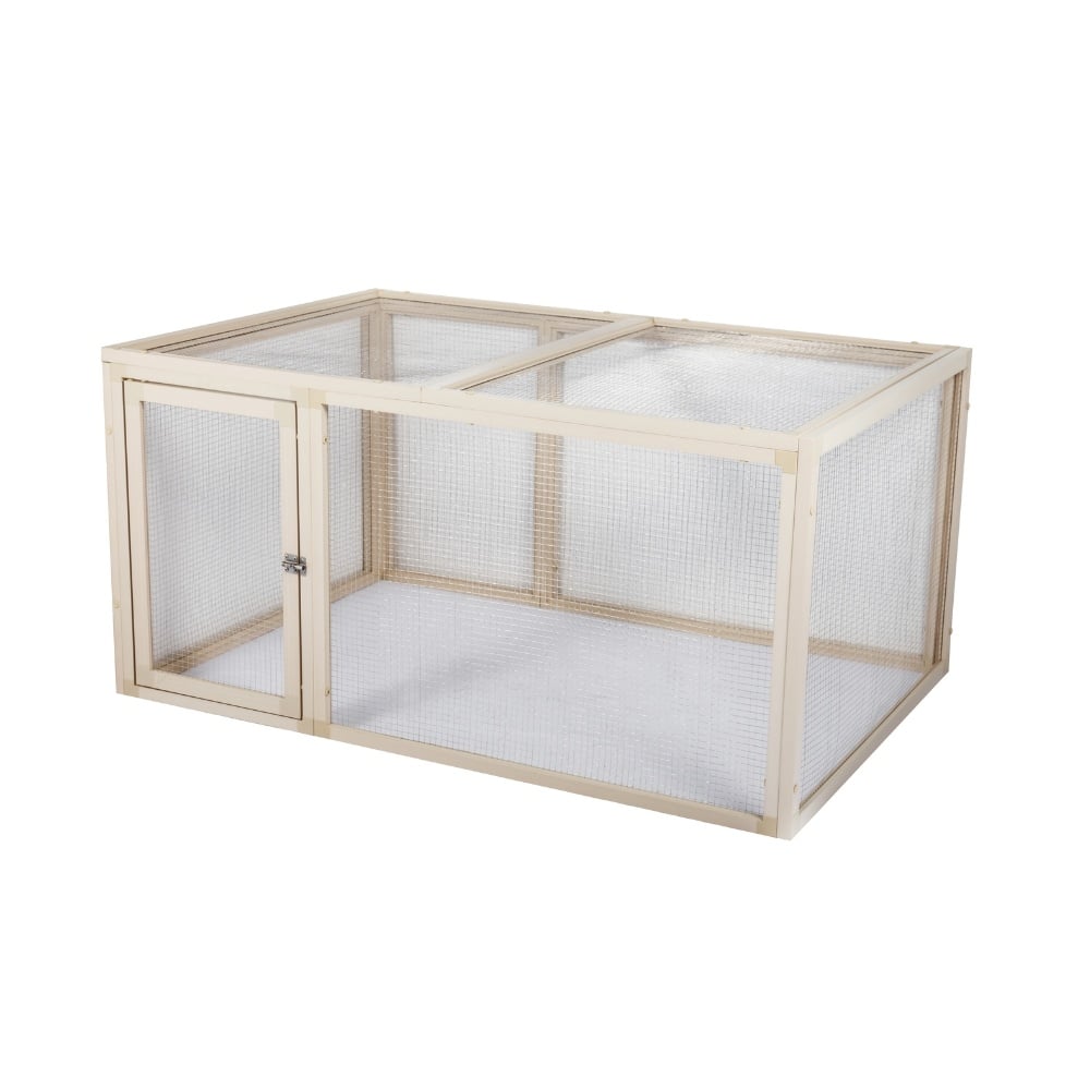 New age pet kippenren jumbo fontana – roestvrijstalen gaas