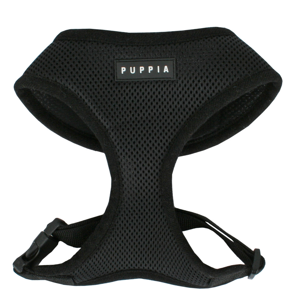 Puppia hondenharnas puppia soft zwart large – nek 37 cm | borst 50-77 cm