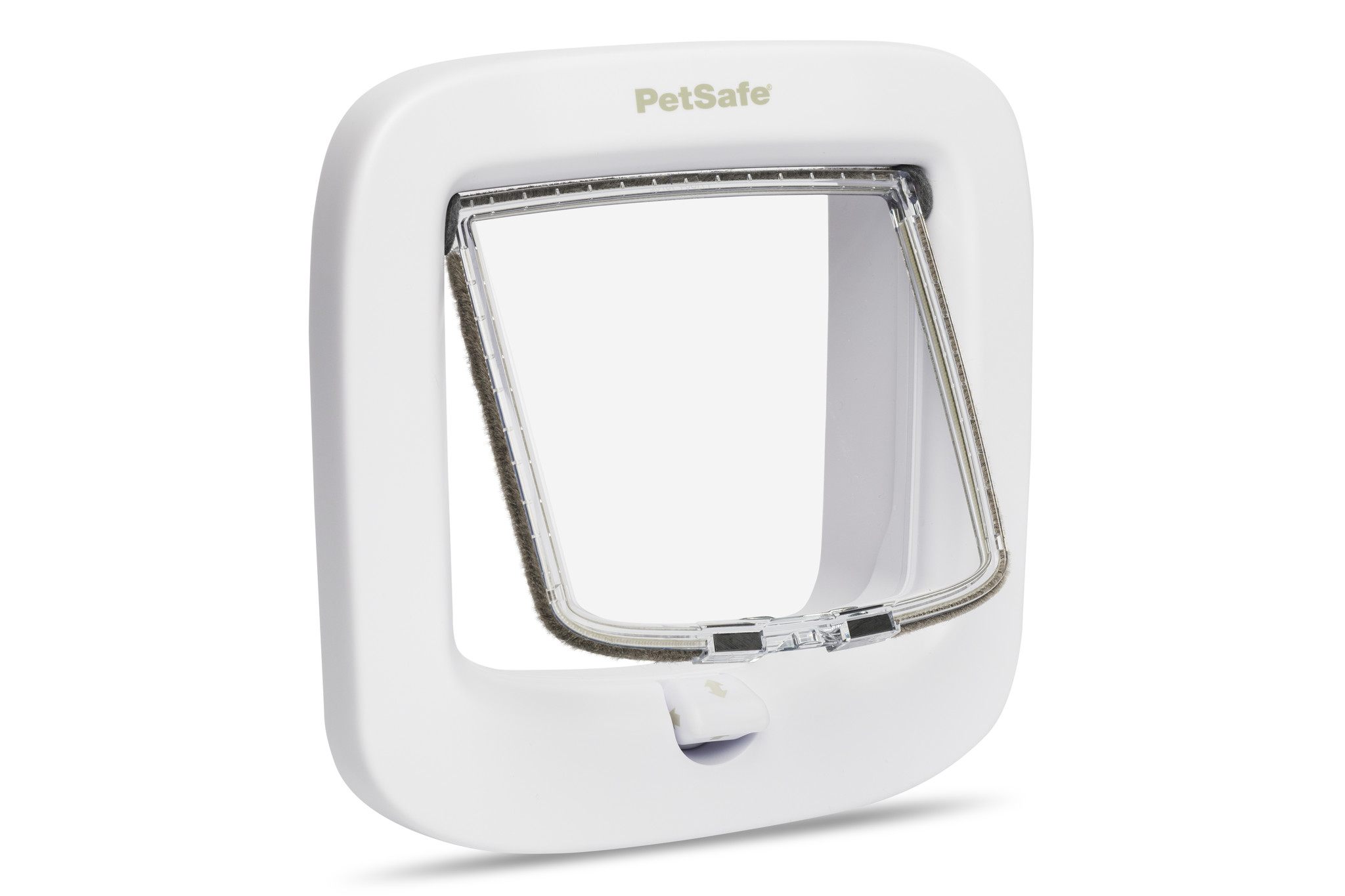 Petsafe kattenklep handmatig wit – 4-standenvergrendeling