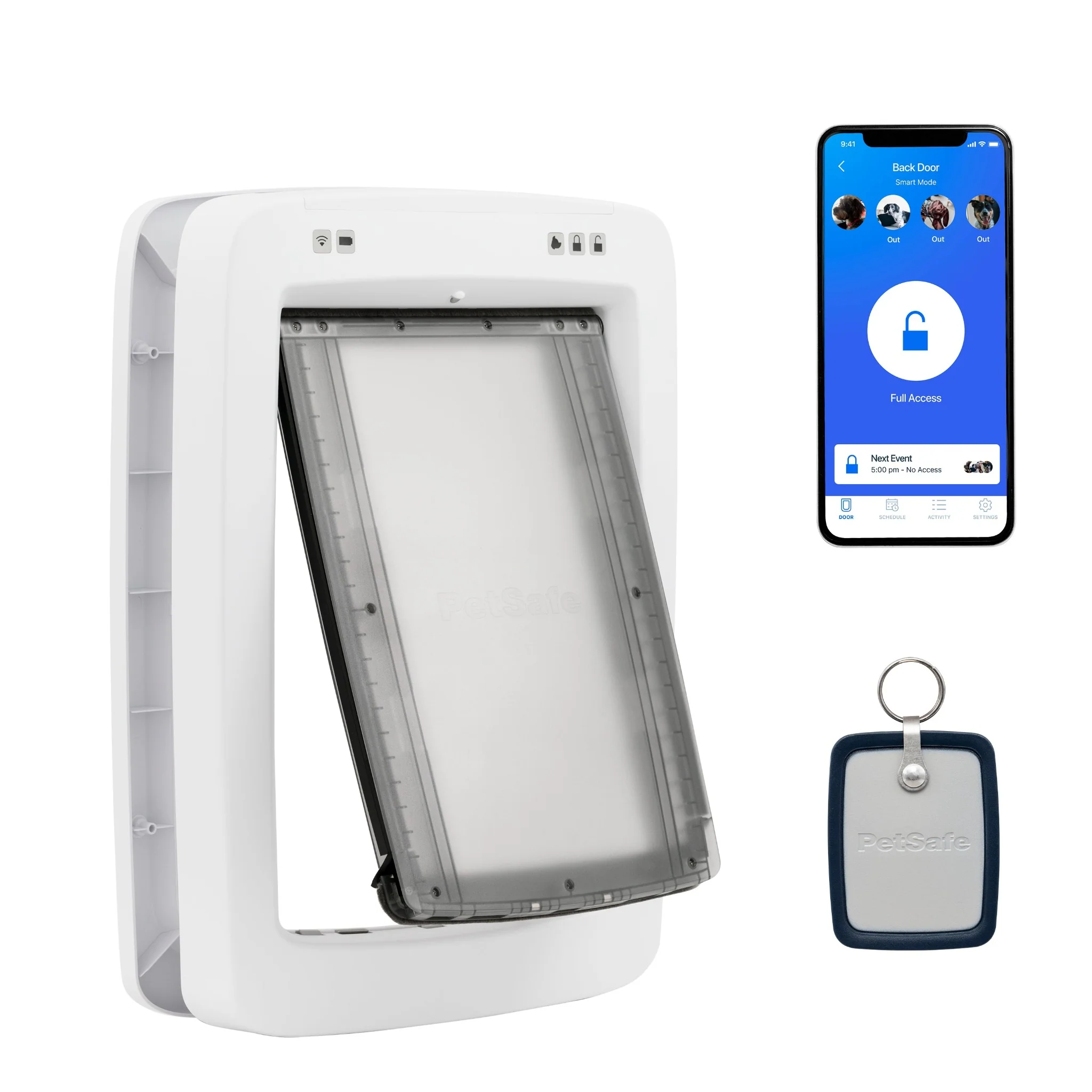 Petsafe hondenluik smartdoor large – slimme toegang met app