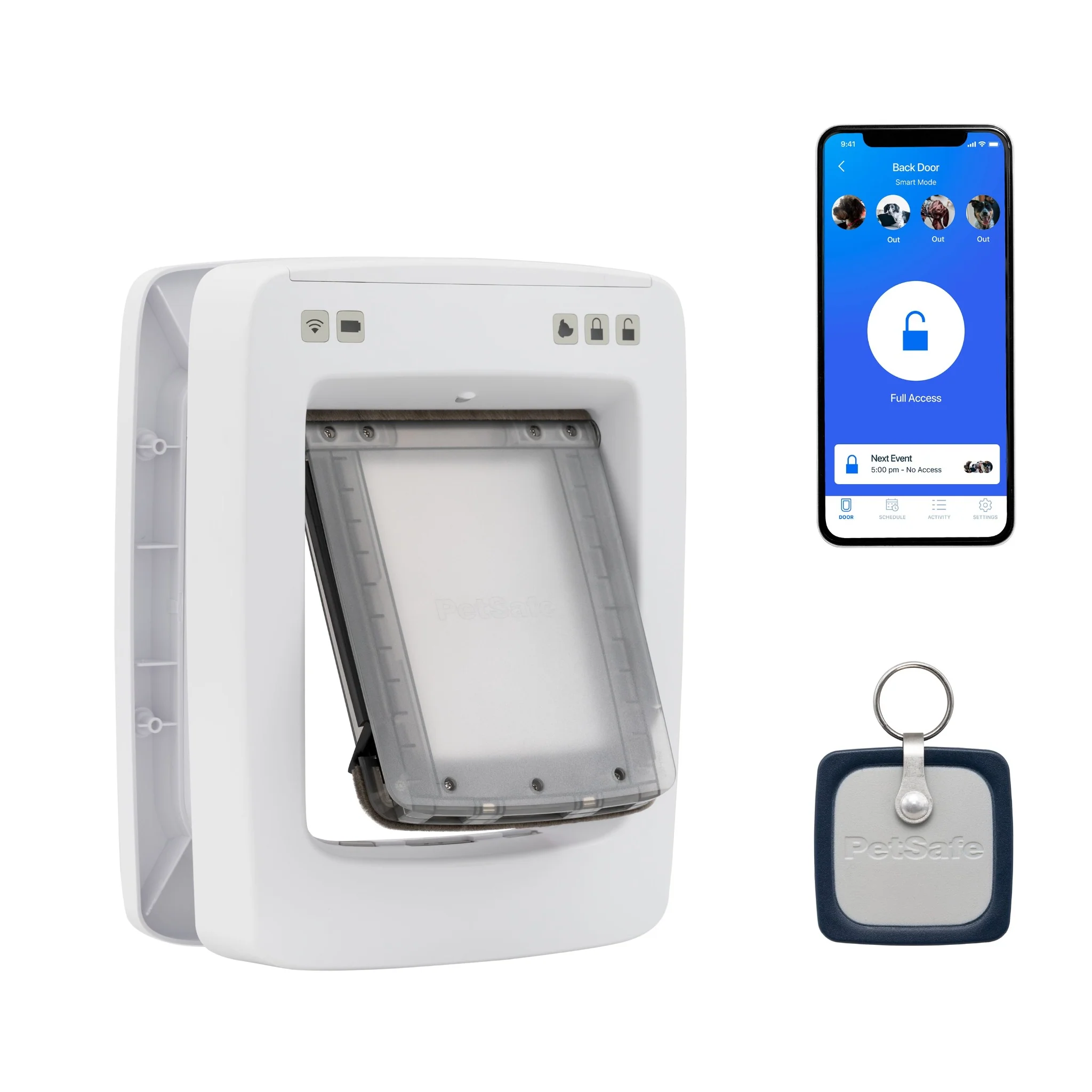 Petsafe hondenluik smartdoor medium < 11 kg – slimme deur
