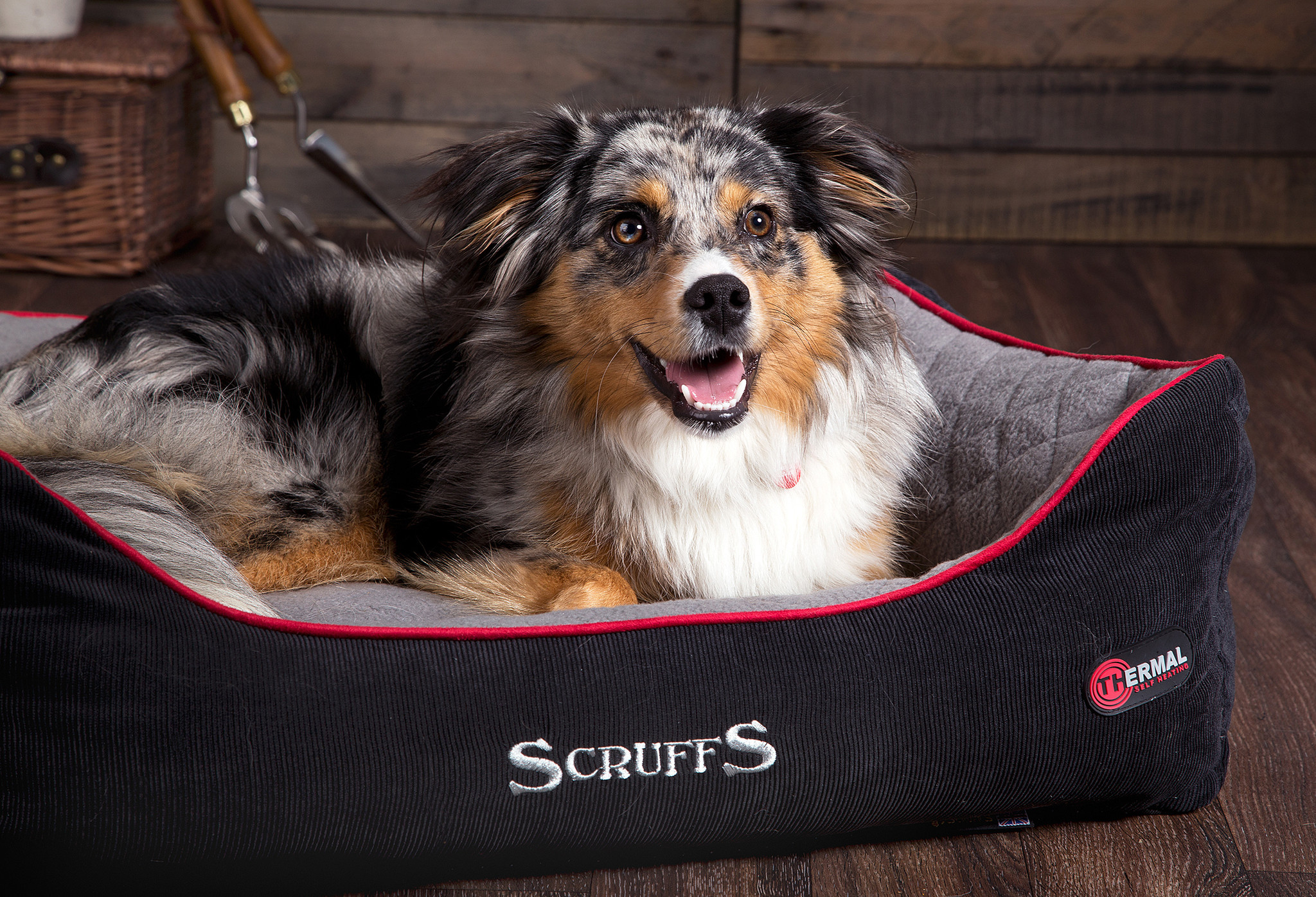 Scruffs hondenbed thermal box zwart 60×50 cm – maat medium