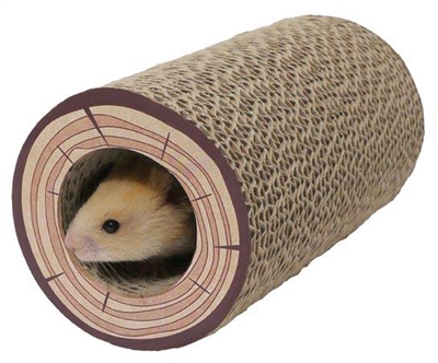 Rosewood shred-a-log gevlochten tunnel | 19x7,5 cm