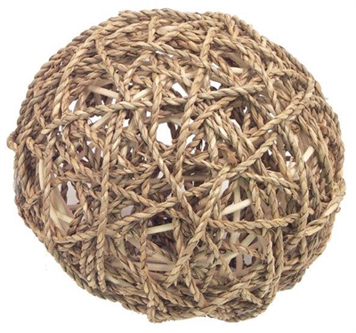 Rosewood sea grass fun ball | large 14 cm