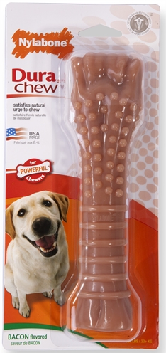 Nylabone dura chew harde bijters | baconsmaak, vanaf 23 kg