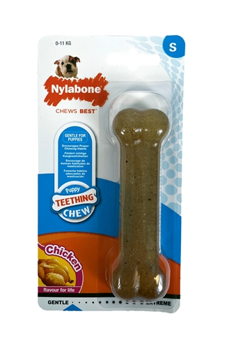 Nylabone puppy chew kipsmaak | tot 11 kg