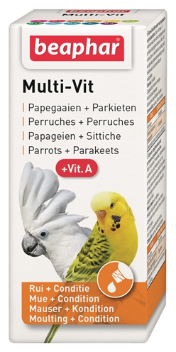 Beaphar multi-vit papegaai & grote parkieten | 20 ml