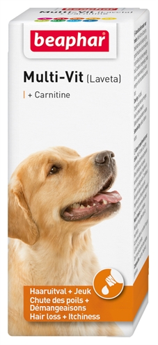 Beaphar multi-vit laveta + carnitine hond | 50 ml