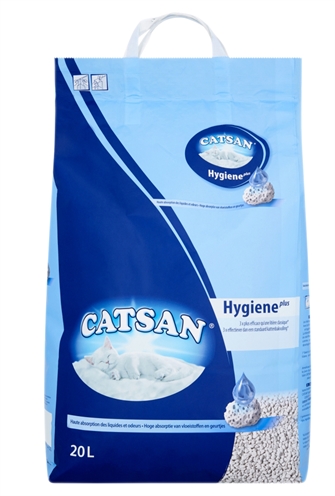 Catsan hygiene plus | 20 ltr kattenbakvulling