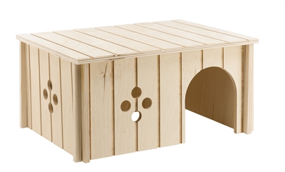 Ferplast knaaghuis sin 4646 hout | 33x23,5x16 cm