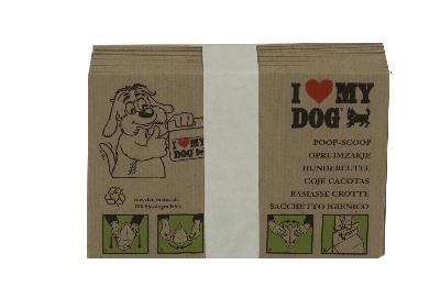 I love my dog hondenpoepzakje bundel | 10 st
